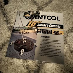 16" Pressure Washer Surface Cleaner 4000PSI *New In Box*