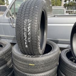 275/50/22 Bridgestone #4 Used Tires Installed And Balanced