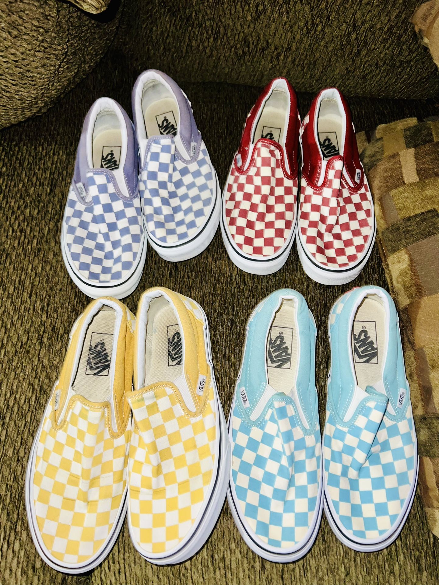 Vans Size 7y Asking 60 For All 4 Pairs