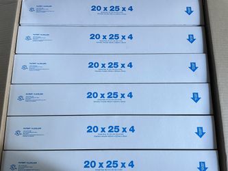 House HVAC Filters 20” x 25” x 4”