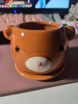 Ceramic Animal Planter Cups