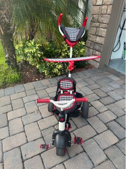 Little Tikes 4-in-1 Sports Edition Trike (Red/White)