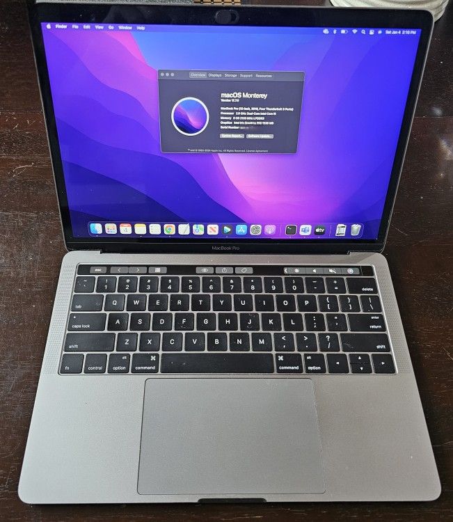 2016 MacBook Pro 13 Inch