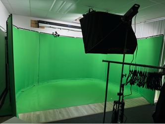 Custom-made Panoramic Green Screen