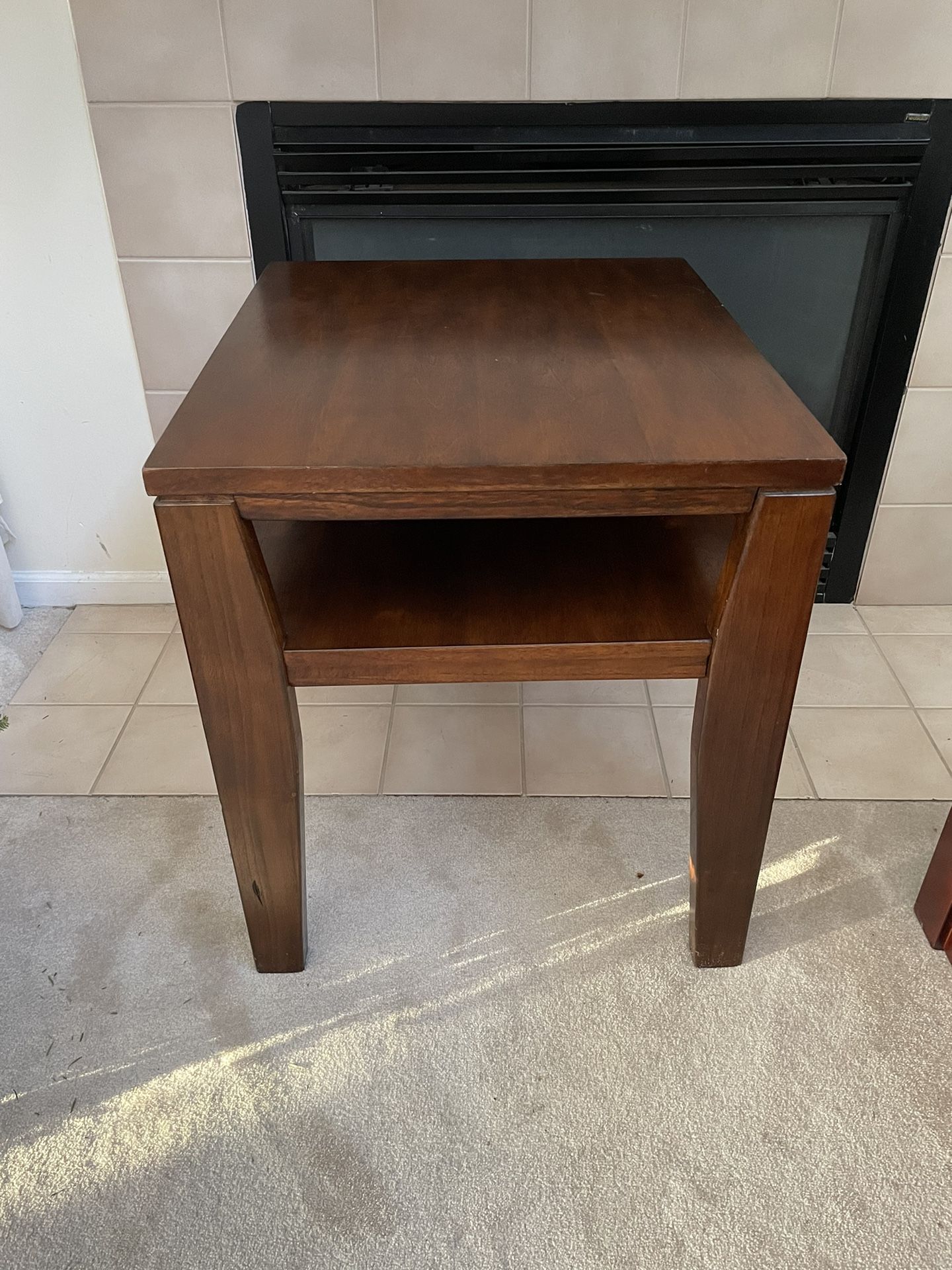 Ashley Dark Brown Deagan End Table