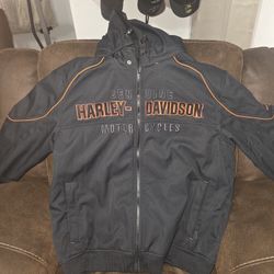 (2) Jackets, Both Xl Harley Davidson Jackets