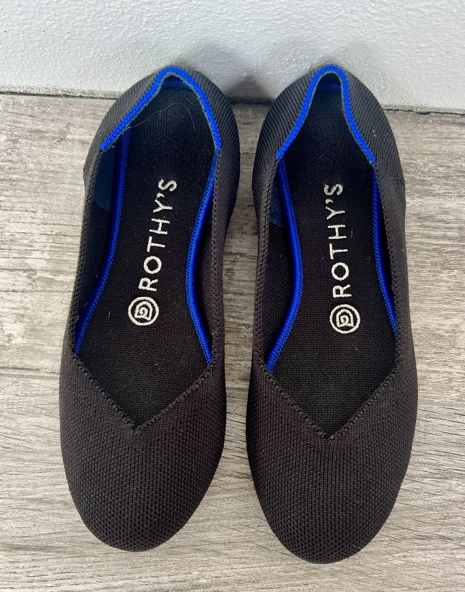 Rothy’s Black Flats Size 6.5