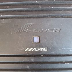 AMPLIFICADOR AMPLIFIER ALPINE 500.1 MONO BLOCK GOOD CONDICIÓN ABLO ESPAÑOL 
