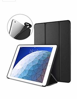 DTTO iPad Air 3rd Generation 10.5'' 2019 Case, [Gentle Series] Smart Cover Trifold Stand Soft Back Cover for iPad Air 3 10.5 Inch 2019/iPad Pro 10.5