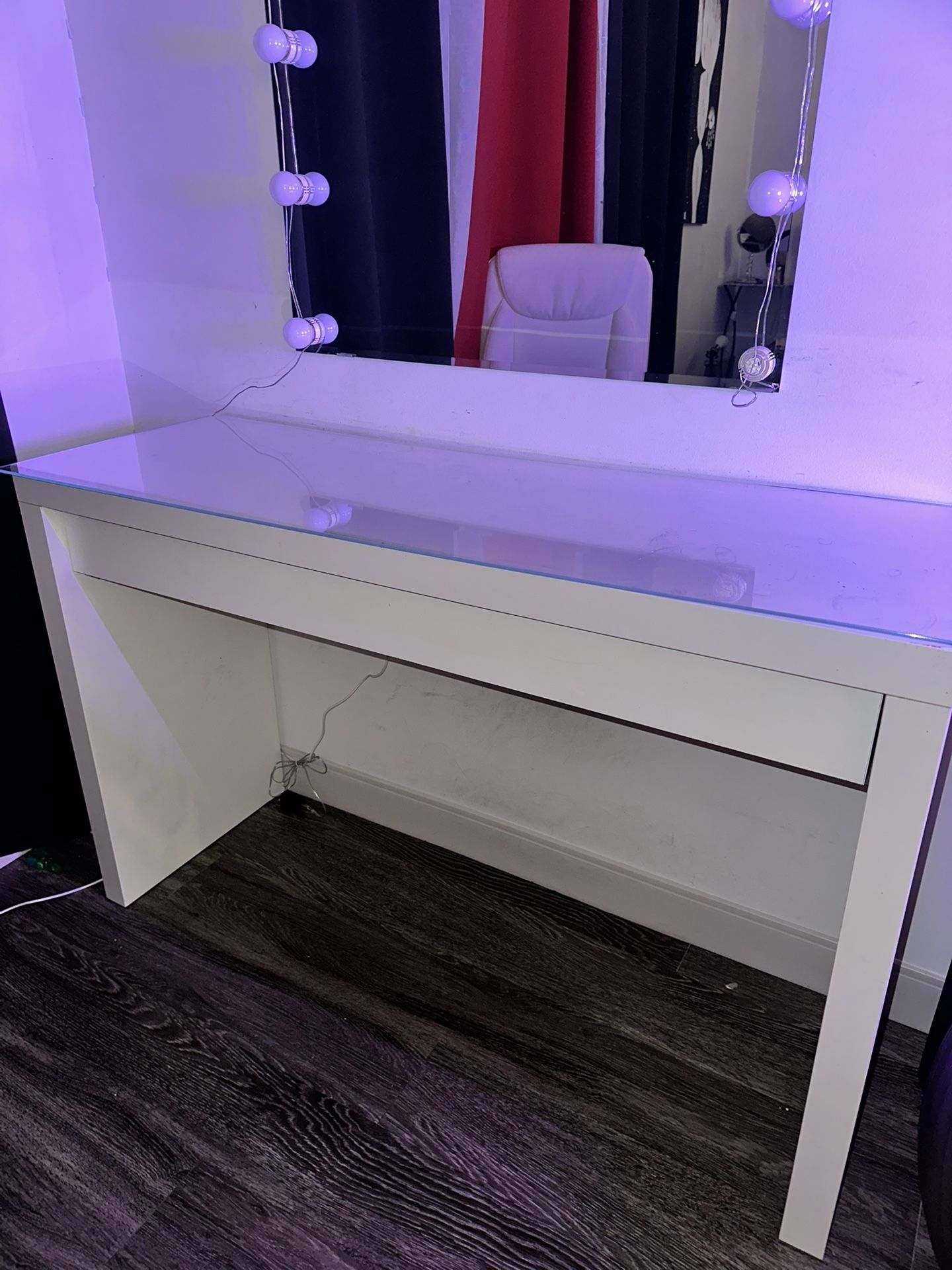 White Dressing Table