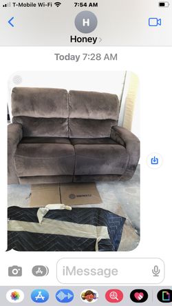 Reclining couch, loveseat