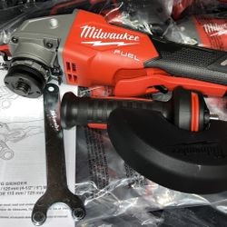 Milwaukee M18 Fuel 4-1/2”-5” Paddle Switch Grinder. Tool Only. Model #2880-20