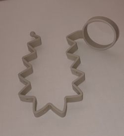 NEW beige silicone bungee for baby bottle or sippy cup $3 FIRM