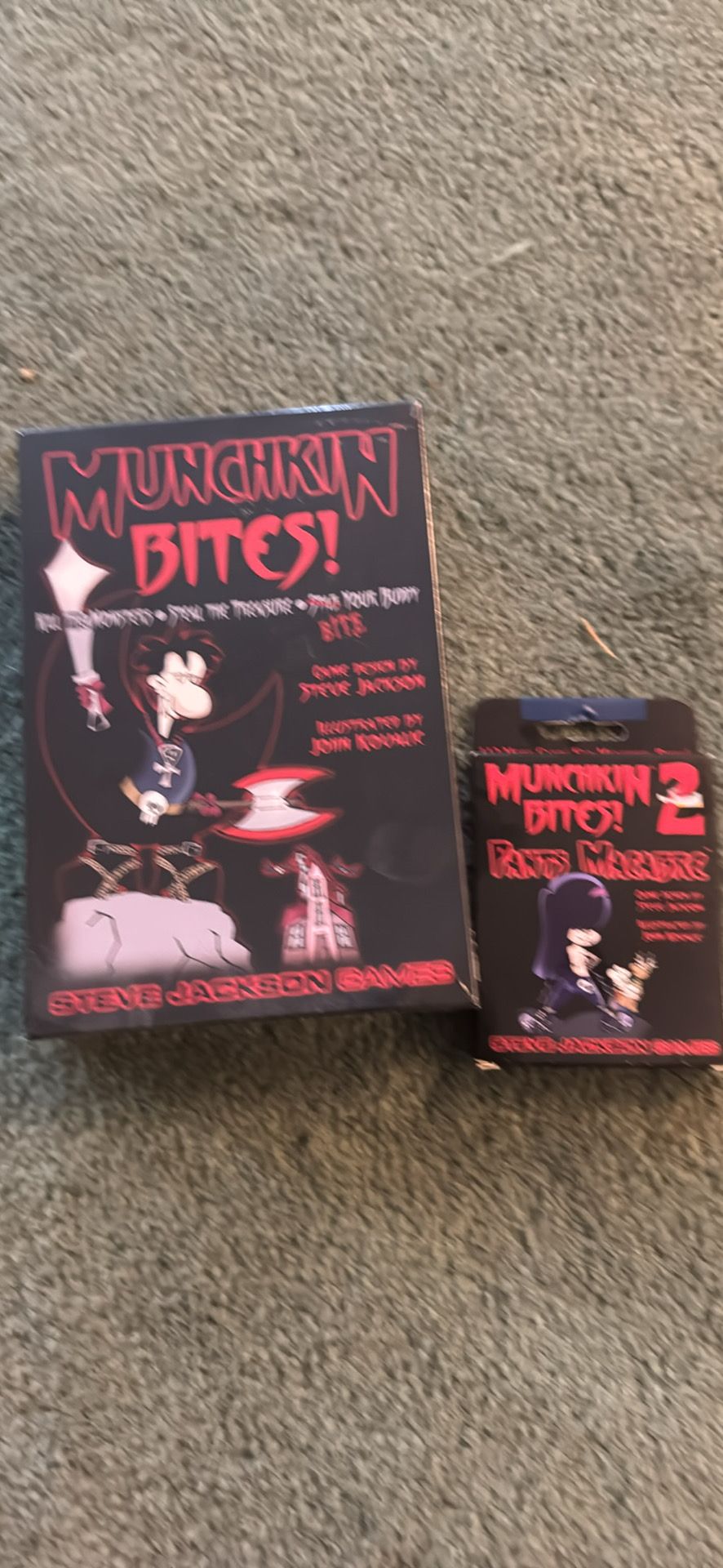 Munchkin Bites & Munchkin Bites 2 expansion pack