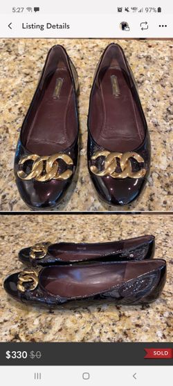 Louis Vuitton Bordeaux Flats Size 41 (10womens)