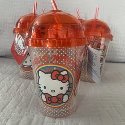 Kids Hello Kitty 16oz  straw tumbler $16