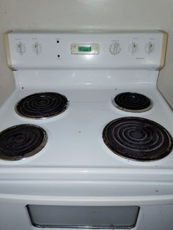 Hotpoint electric stove
