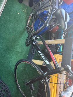 Fuji Road Bike Black and Red