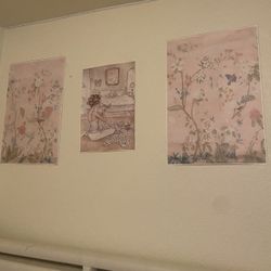 Cute Vintage Bedroom Canvas 