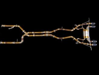 Carbahn Titanium Cat-Back Exhaust w/ Quad Tips G82 M4