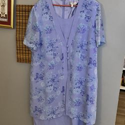 LADIES SUMMER DRESS IN A RARE 18W SIZE IN EXCELLENT CONDITION