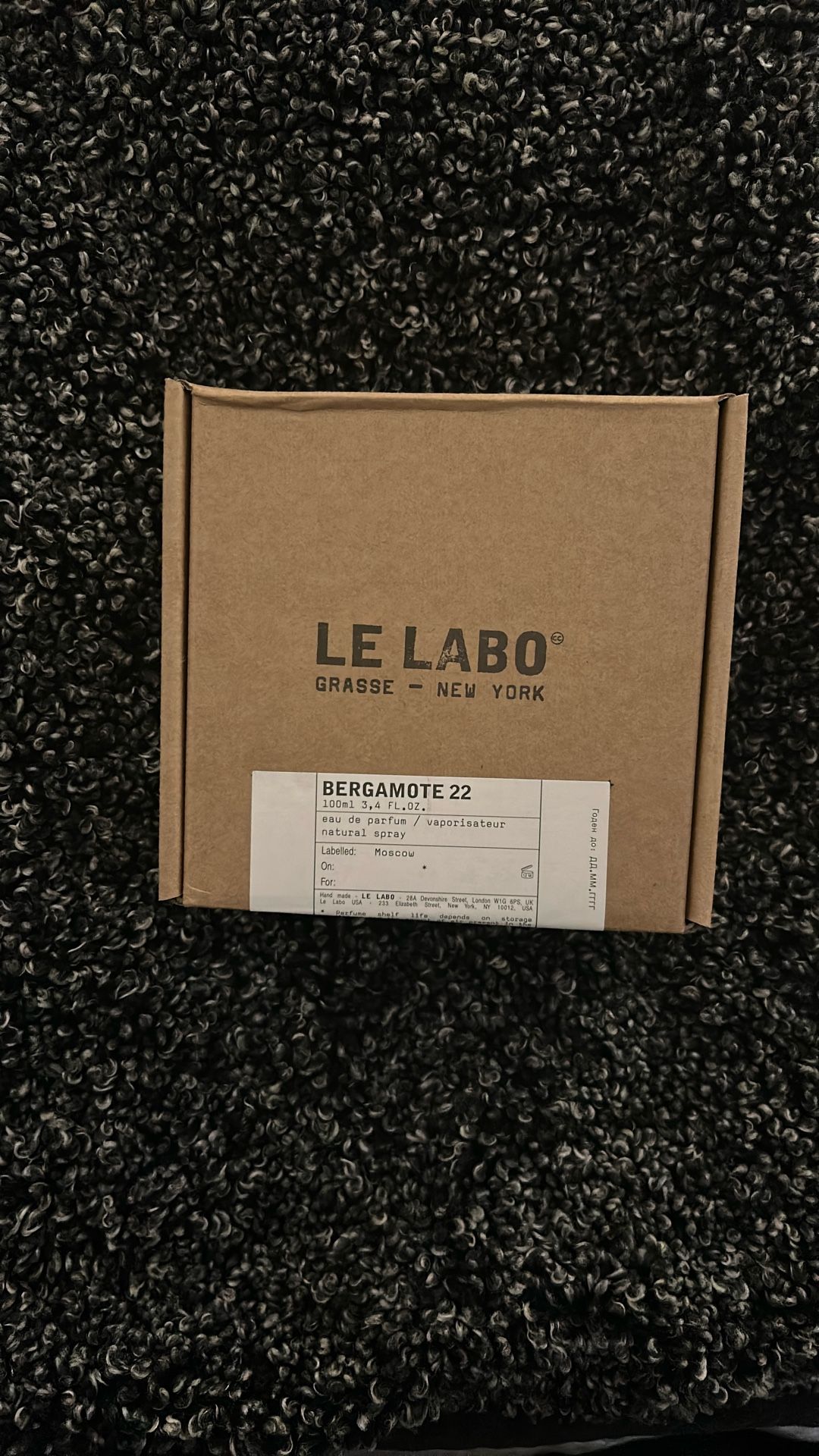 Le Labo Bergamonte 22 100 ML 3.4 Fl Oz