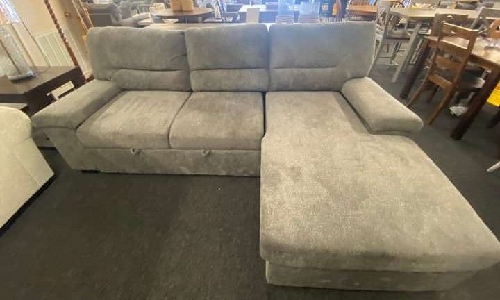 Yantis Sleeper 2 Piece Sectional Couch| Comfort ,USB Charging Available @ Fast Delivery 🚚