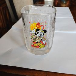2000 Walt Disney World Minnie Mouse Safari Glass Cup