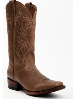Shyanne Squared Toe Tan Boots