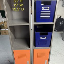 Storage Lockers (set of 2)