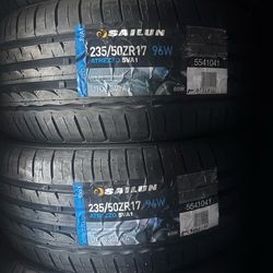 Sailun Atrezzo SVA1 (235/50/17) -40,000 miles