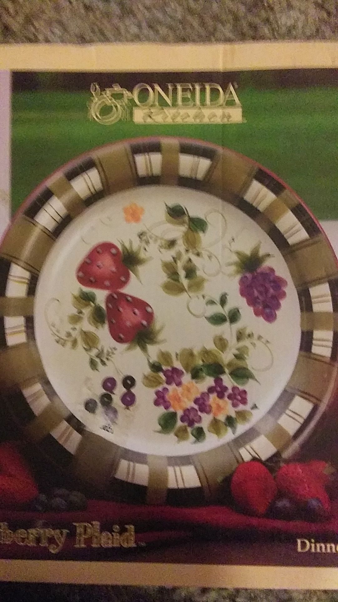 1 collectors plate.