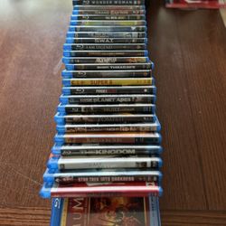 Blue Ray Movies $4 