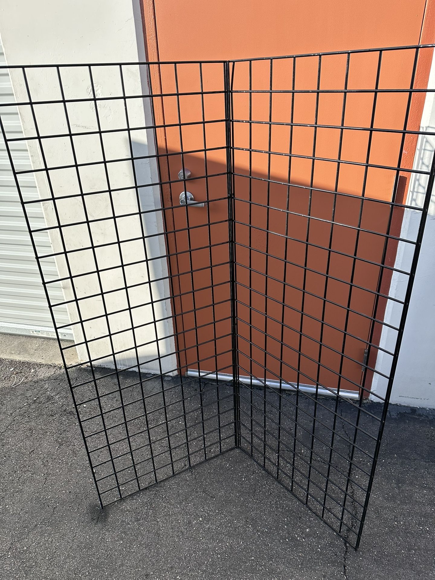 2 Pieces Gridwall Panels 2 x 5 - Used