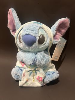 Disney Babies Baby Stitch Plush With Pouch Blanket Swaddle NWT ✨