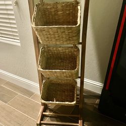3-tier Basket Storage