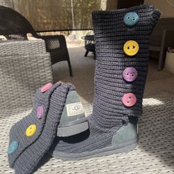 Girls UGG side Button Boots