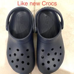 Like New Kids Crocs Size C13