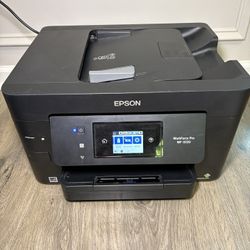 Epson WorkForce Pro WF-3720 All-in-One Color Inkjet Printer NO INK