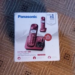 Panasonic Landline Phones  2 Phones