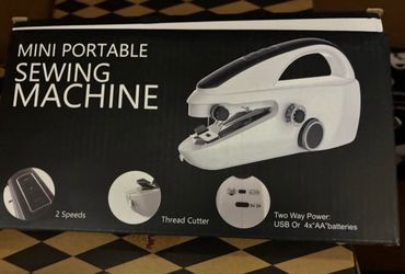 Hand sewing machine for small projects