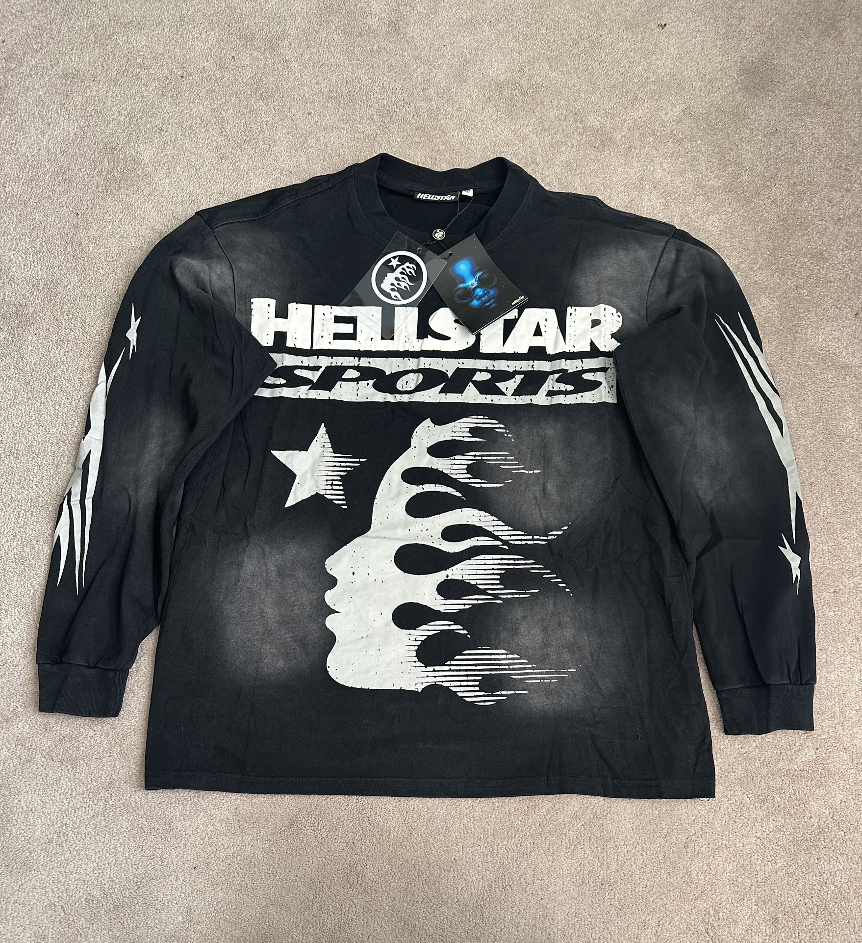 Long Sleeve Hellstar Shirt Size M