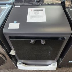 7.3 cu. ft. Vented SMART Electric Dryer in Matte Black with EasyLoad Door and Sensor Dry Technology