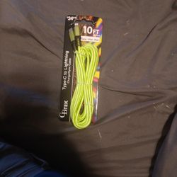 New Type-c To Lightning Charge/sync Cable  10ft IPhone/ipad/ipod