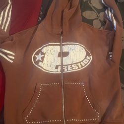 ( P ) Prestige Brown Hoodie