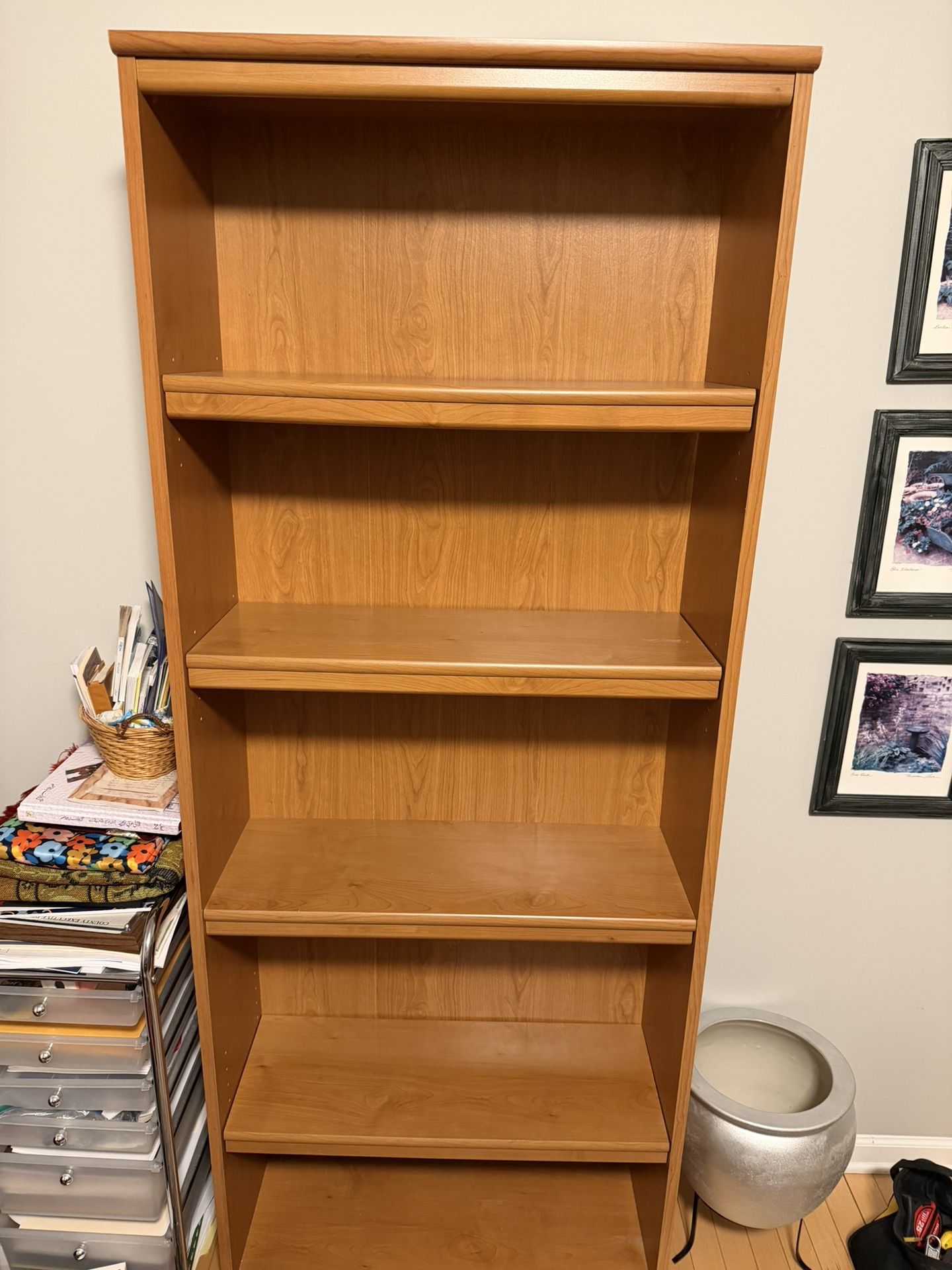 FREE - Nice Wood Bookcase - Free