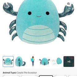 BRAND NEW SQUISHMELLOW CARPIO