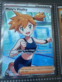 Pokemon Pitch Black Misty's Vitality 111/84