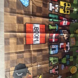 Mine Craft Back Drop 