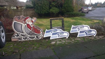 Santa seahawks